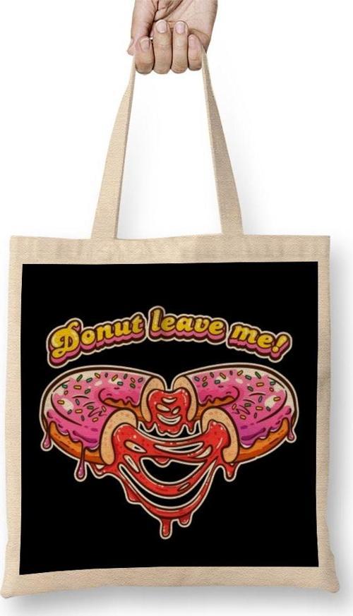 Donut Leave Me Be My Valentine Bez Çanta Uzun Saplı