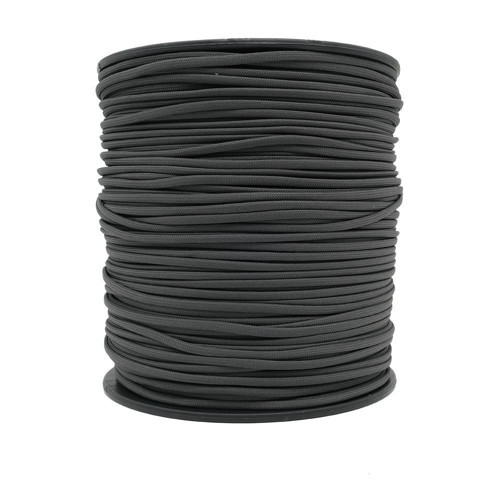 Bileklik,Outdoor 4 mm Paracord İp No:102 100 Metre Koyu Gri