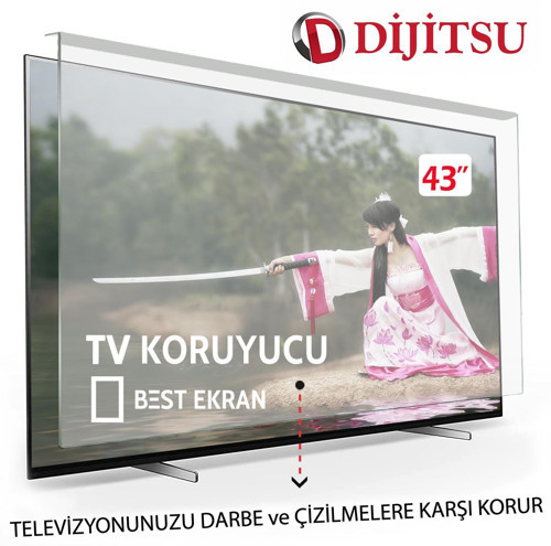 Dijitsu 43DS25000 Tv Ekran Koruyucu - Dijitsu 43" inç 108cm Tv Koruyucu Paneli | DJT43