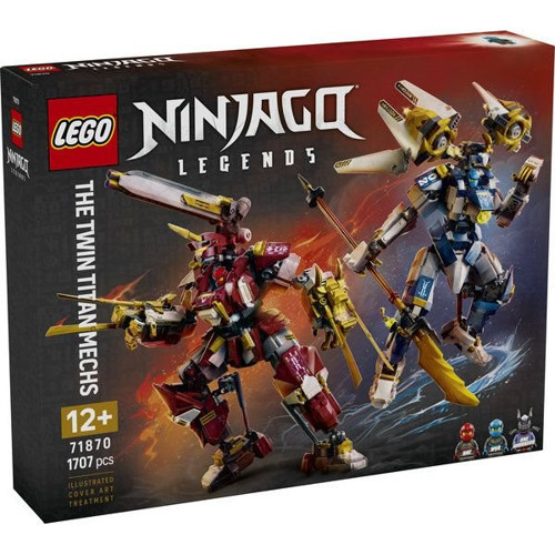 Lego NINJAGO İkiz Titan Robotları 71870