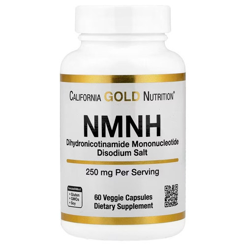 NMNH Brain & Cognitive Dihydronicotinamide Mononucleotide 250 mg 60 Veggie Caps