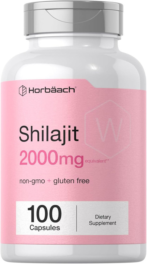 Shilajit for Women 5:1 Extract 100 Capsules 2000mg