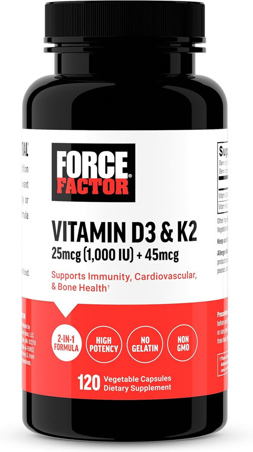 Vitamin D3 K2 120 Caps