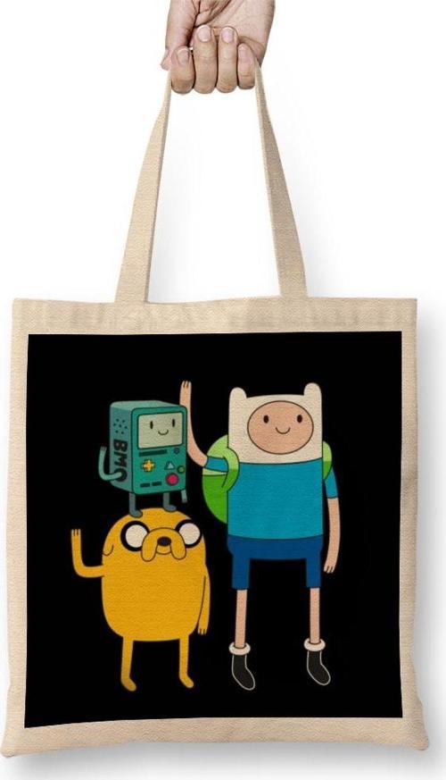 Finn Jake Bmo Adventure Time Bez Çanta Uzun Saplı
