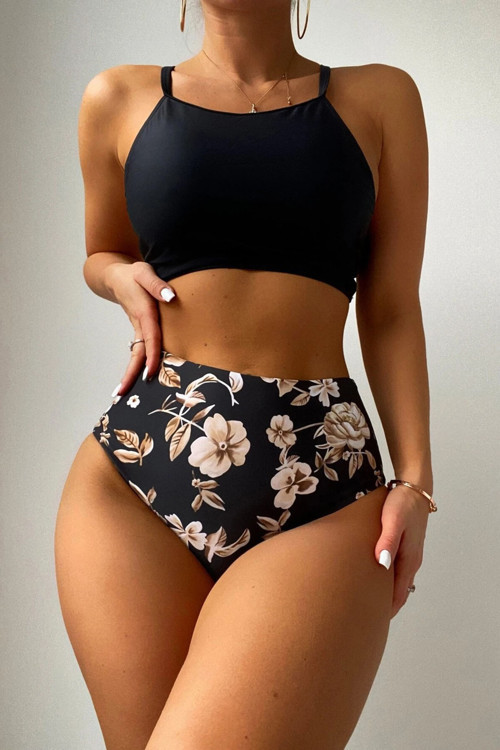 Yüksek Bel Baskılı Bikini Altı