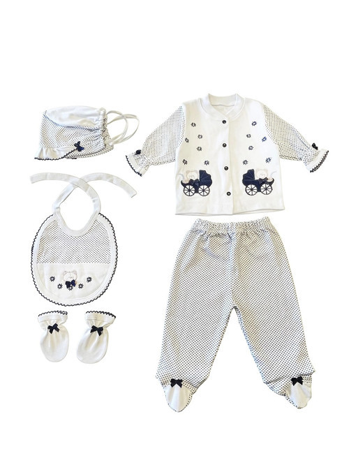 5'li Set - Mavi