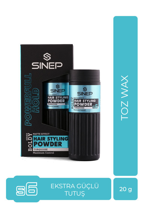 POWDER WAX 20 g S6- TURQUOISE-POWERFULL HOLD