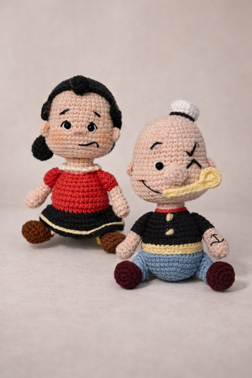 ASG SHOPPİNG ASG Amigurumi Temel Reis Safinaz – El Yapımı Figür Oyuncak