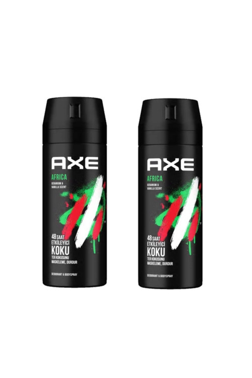Axe Erkek Deodorant Africa 150ml 2'li