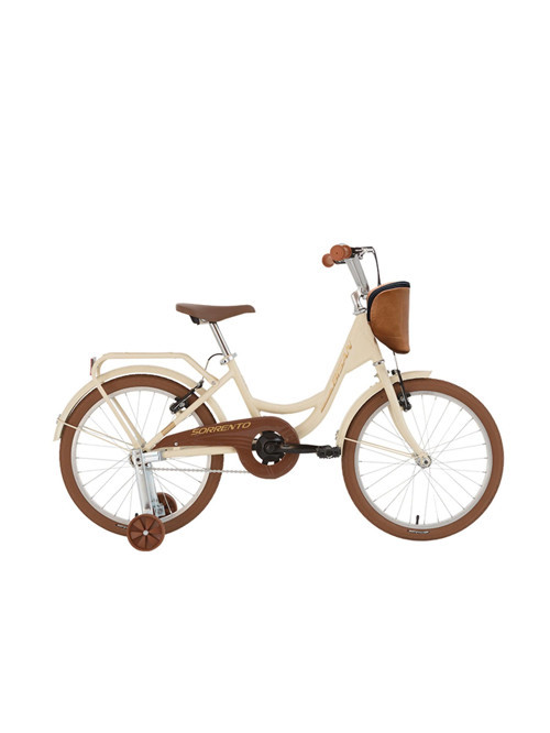 Sorrento S 20 Jant Çocuk Bisikleti Krem Gold 30CM Kadro 6-8 Yaş Uyumlu