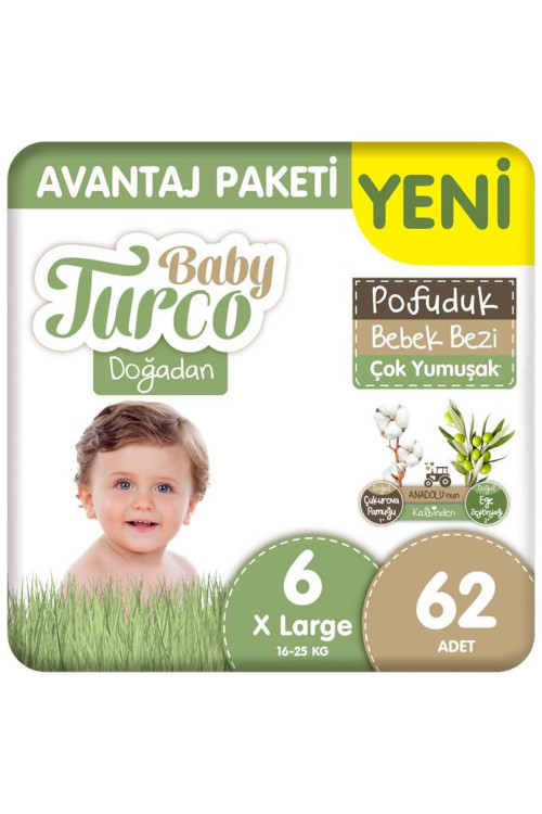 Doğ.Avantaj Bebek Bez No:6 62 Li 1475
