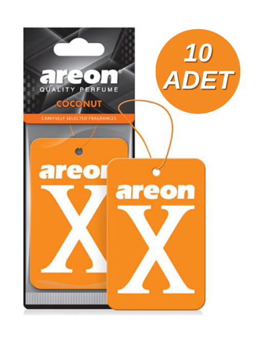 X Coconut 10'lu Oto Araç Kokusu