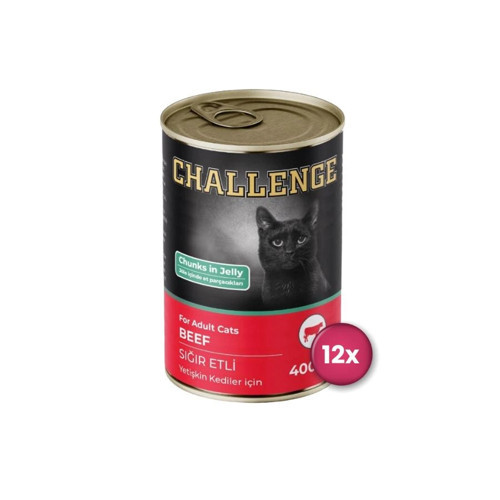 Sığır Etli Yetişkin Konserve Kedi Maması 400 Gr