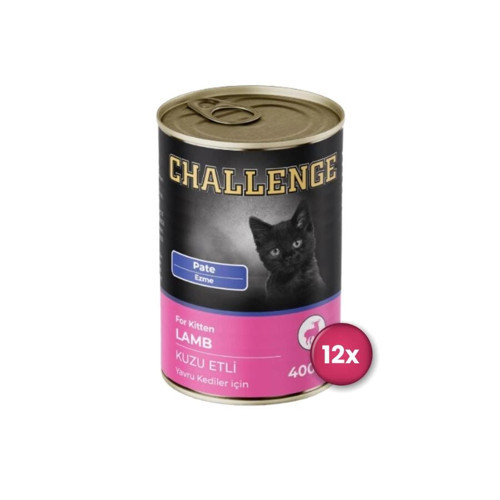 Pate Kuzu Etli 400 gr Yavru Konserve Kedi Maması