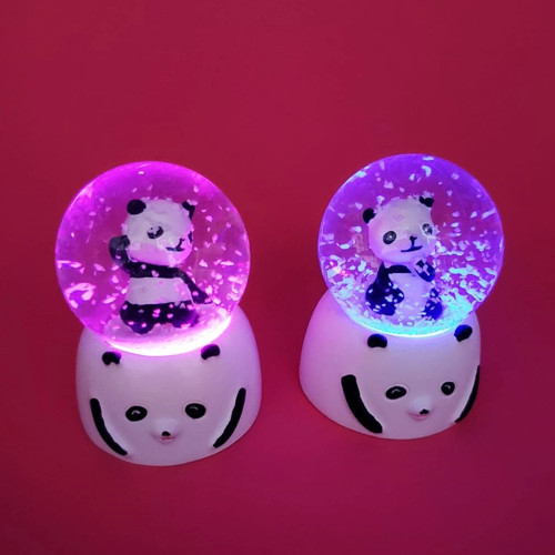 Mini Işıklı Panda Kar Küresi 1 Adet