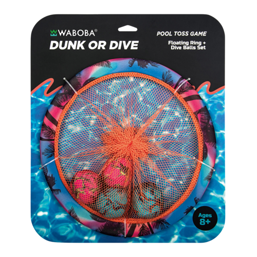 Dunk or Dive Hedef Atış Çemberi ve Dalış Topu Oyun Seti