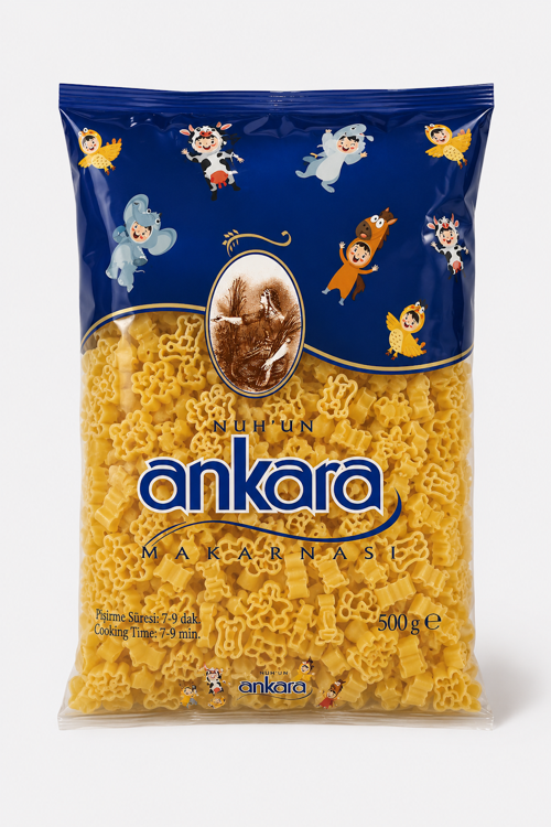Hayvan Figürlü Makarna 500 gr