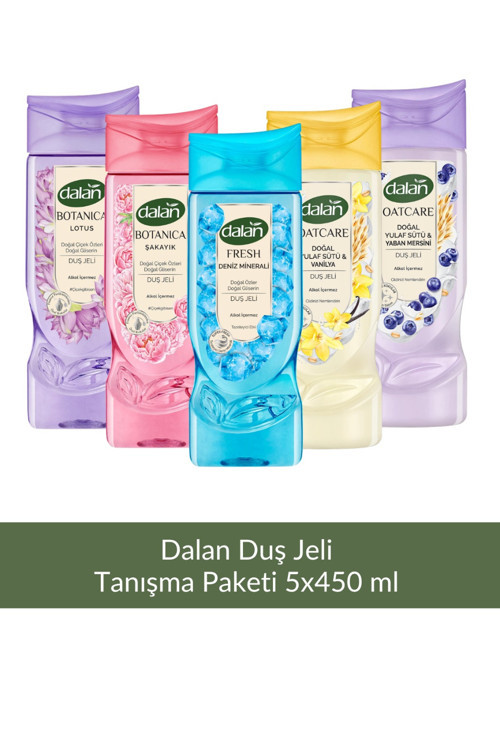 Duş Jeli Tanışma Paketi 5 x 450 ml