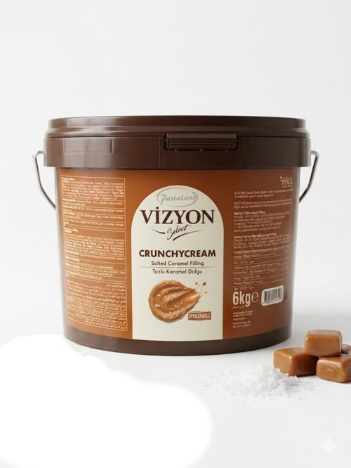 Select Crunchy Cream Tuzlu Karamel Dolgu 6 Kg