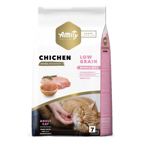 Super Premium Tavuklu Düşük Tahıllı Yetişkin Kedi Maması 7 Kg