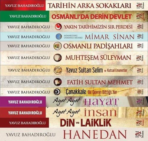 Yavuz Bahadıroğlu Seti-13 Kitap Takım