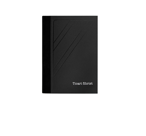 Ticari Fihrist 20X28Cm 12 Li Suni Deri TFH-626