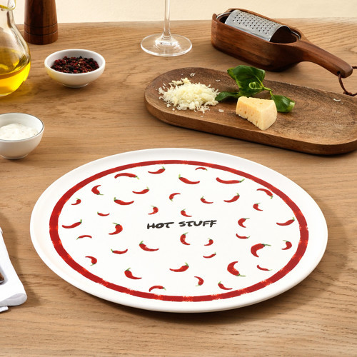 Hot Stuff Pizza Tabağı Beyaz 30 cm
