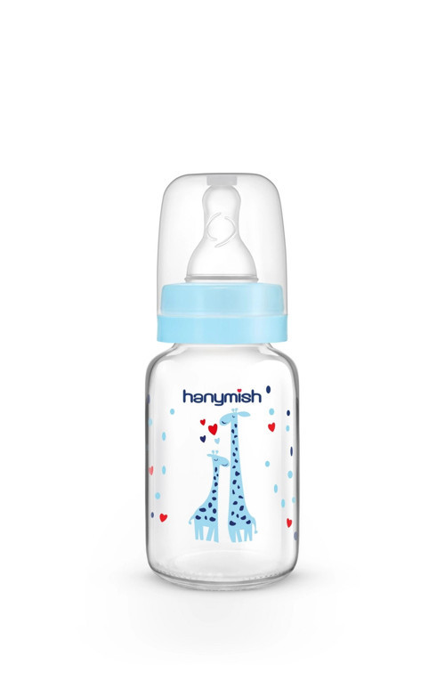 Cam Biberon 125 ml 0-6 Ay - Mavi