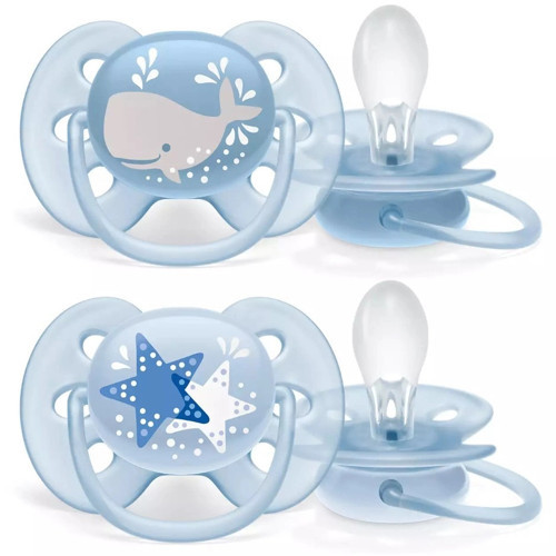 Ultra Soft Emzik 6-18 Ay 2li Erkek SCF223/03