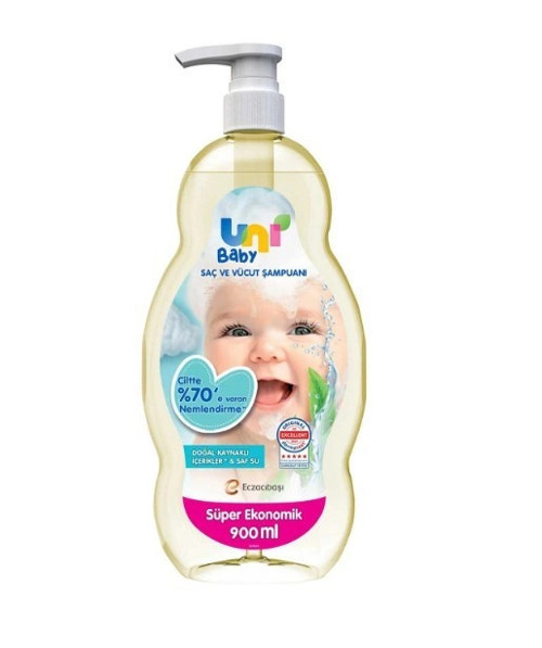 Bebek Saç Ve Vücut Şampuanı 900 ml