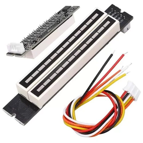 Pm-26793 12Bit Led Müzik Seviyesi Gösterge Modülü Turuncu Kırmızı Dc12Volt