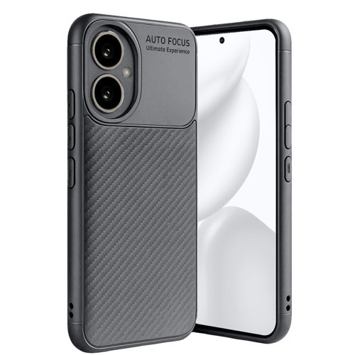 400 Kılıf Auto Focus Karbon Kapak - Gri