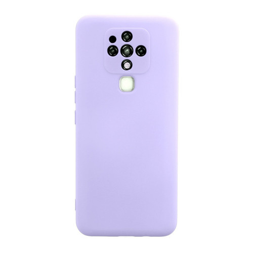 Camon 16 Kılıf Nano Içi Kadife Silikon - Lila