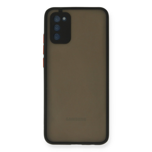Galaxy A03S Kılıf Montreal Silikon Kapak - Siyah