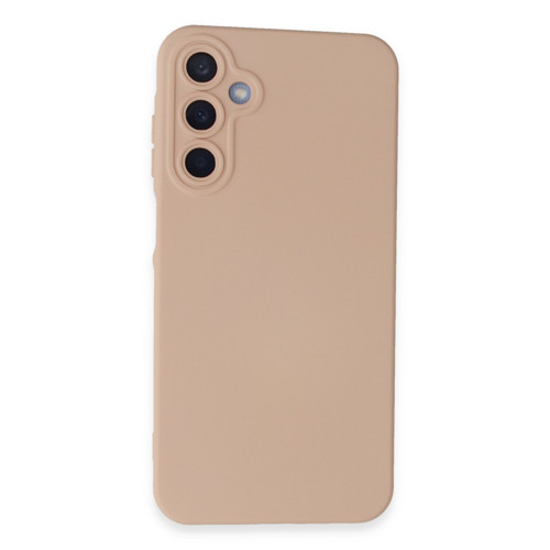 Galaxy A05S Kılıf Nano Içi Kadife Silikon - Pudra