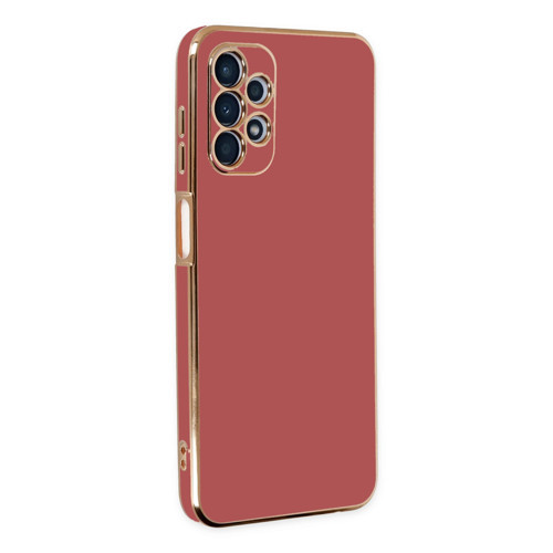Galaxy A13 4G Kılıf Volet Silikon - Kırmızı