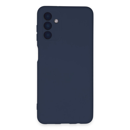 Galaxy A24 4G Kılıf Nano Içi Kadife Silikon - Lacivert