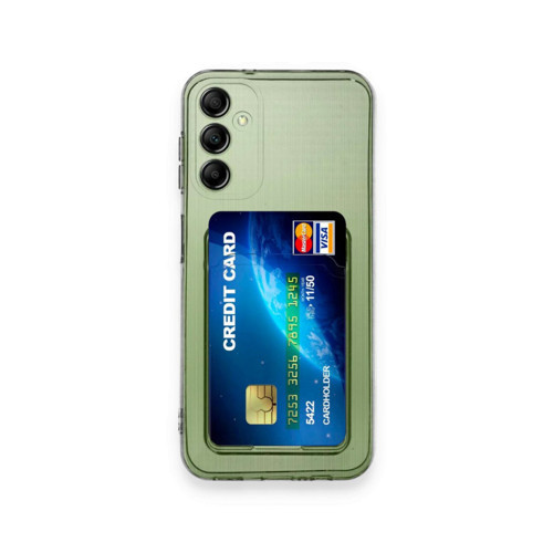 Galaxy A54 5G Kılıf Kart Şeffaf Silikon - Şeffaf