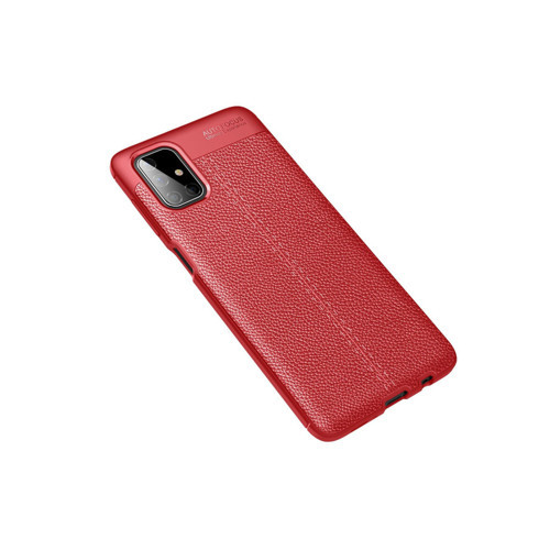 Galaxy M51 Kılıf Auto Focus Kapak - Kırmızı