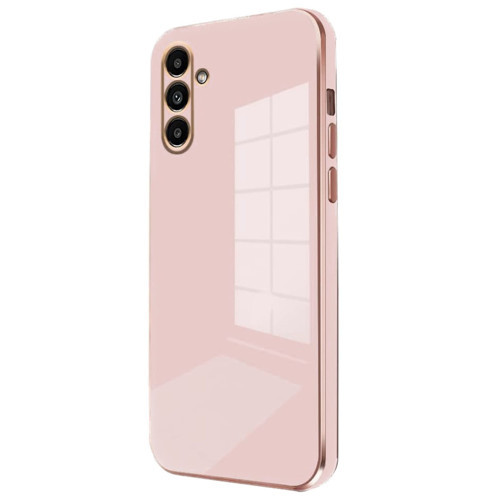Galaxy M15 Kılıf Volet Silikon - Pembe