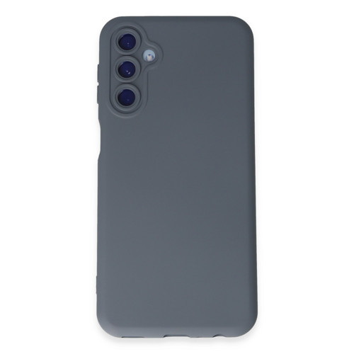 Galaxy M34 5G Kılıf Nano Içi Kadife Silikon - Gri