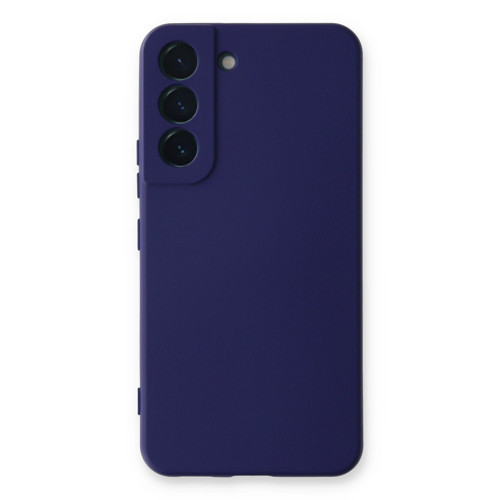 Galaxy S22 Kılıf Nano Içi Kadife Silikon - Mor