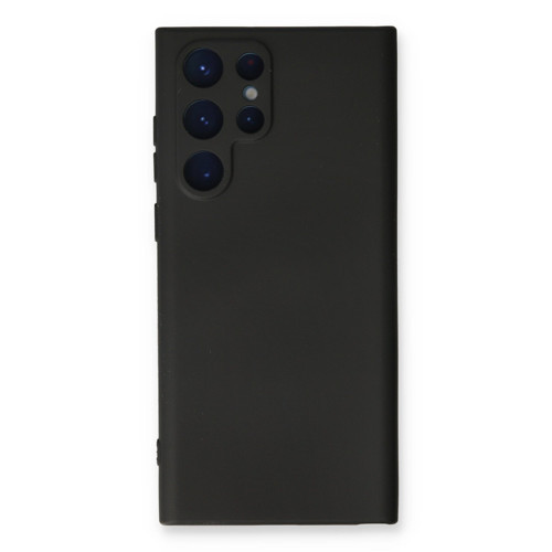 Galaxy S22 Kılıf Nano Içi Kadife Silikon - Siyah