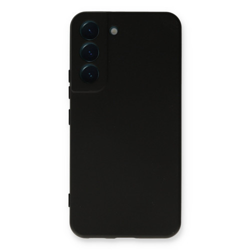 Galaxy S23 Kılıf Nano Içi Kadife Silikon - Siyah