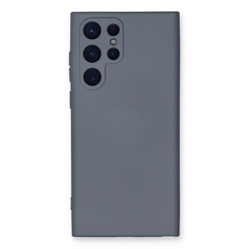 Galaxy S24 Kılıf Nano Içi Kadife Silikon - Gri