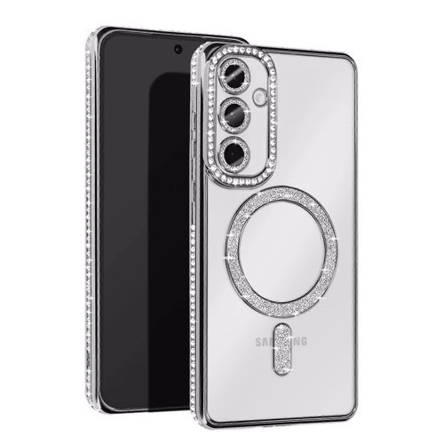 Galaxy S25 Edge Joke Simli Magneticsafe Kılıf - Gümüş