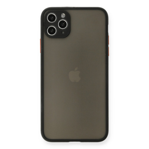 Iphone 11 Kılıf Montreal Silikon Kapak - Siyah