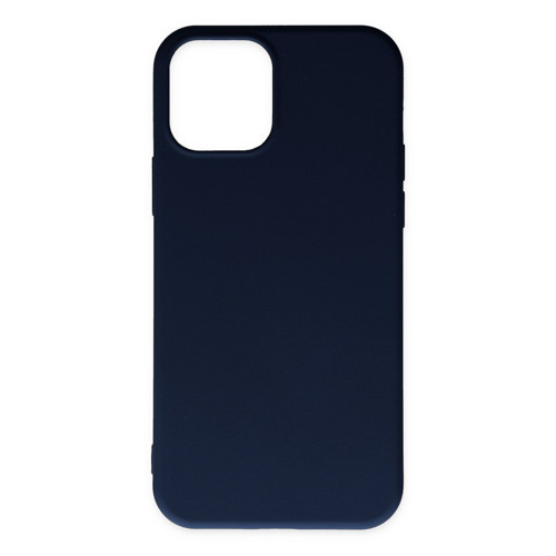 Iphone 11 Kılıf Nano Içi Kadife Silikon - Lacivert