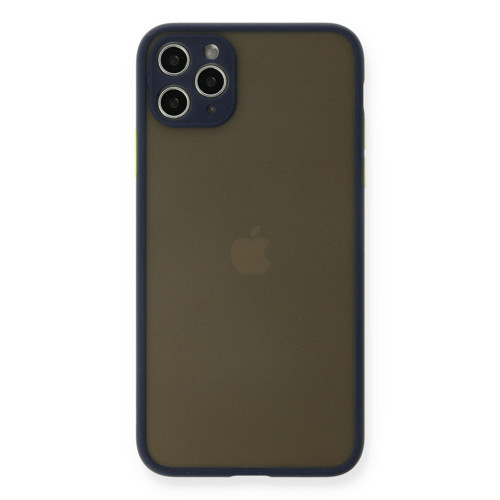 Iphone 11 Kılıf Montreal Silikon Kapak - Lacivert
