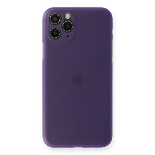 Iphone 11 Kılıf Pp İnce Kapak - Mor